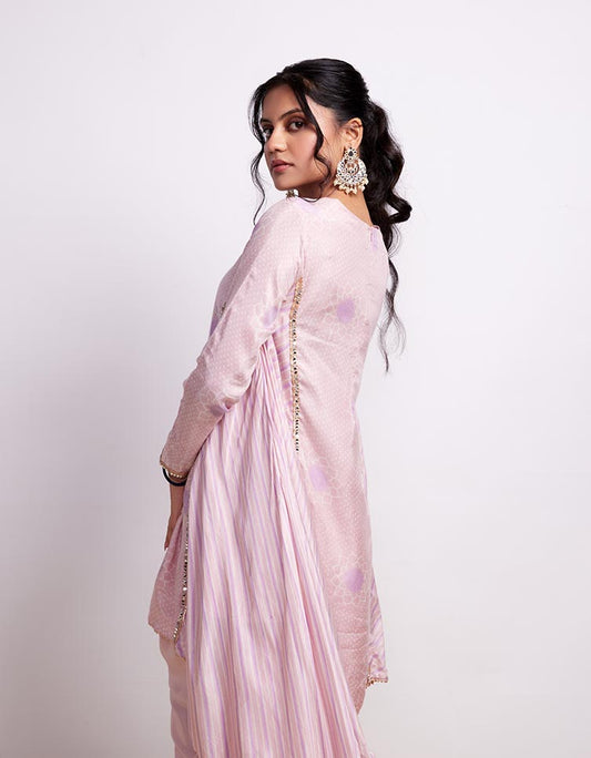 Pink of Health Patiala Kurta Suit Set