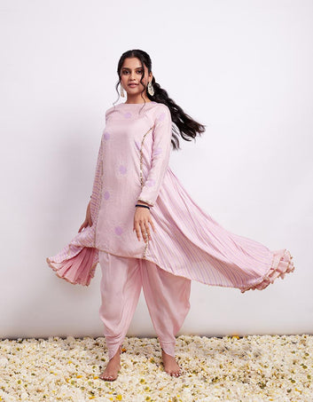 Pink of Health Patiala Kurta Suit Set