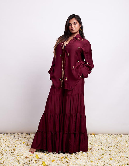 Queen Bae Sharara Suit Set