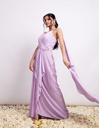 Venusian Drape Gown