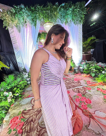 Venusian Drape Gown
