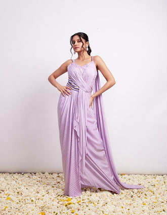 Venusian Drape Gown