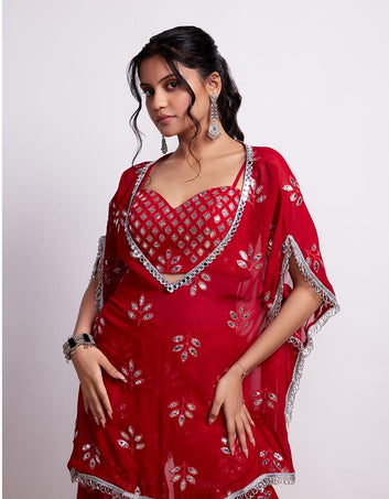 Aafreen 3 Piece Festive Indian Wear Suit Set