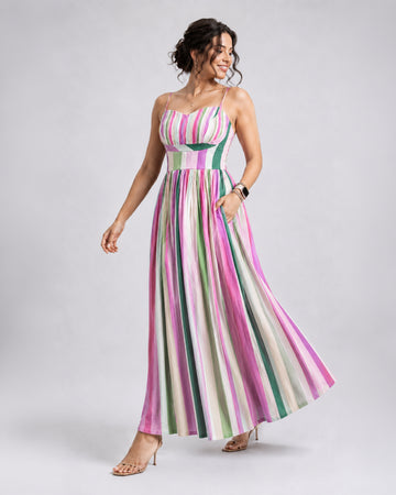 Pinwheel Summer Candy Dress