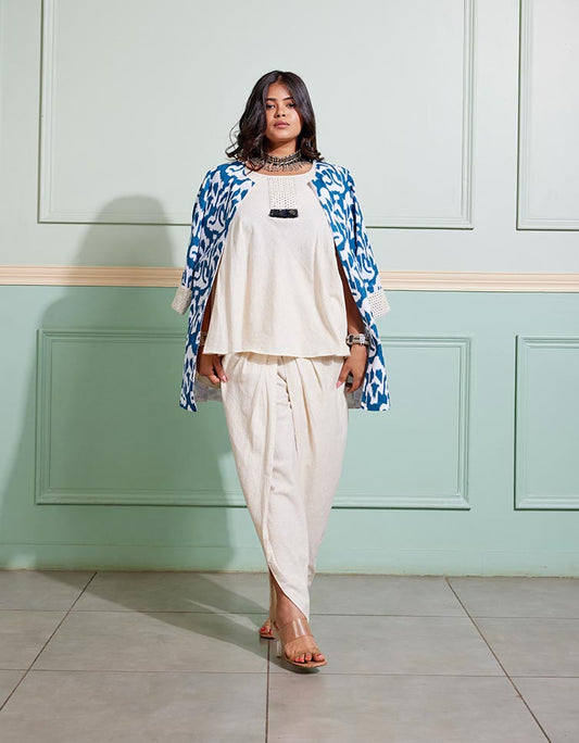 Royal Affair Blazer Dhoti Co-ord Set